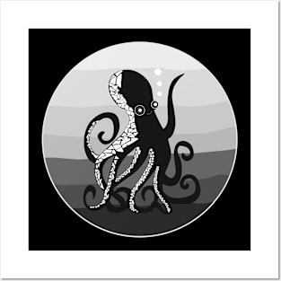 Octopus design Posters and Art